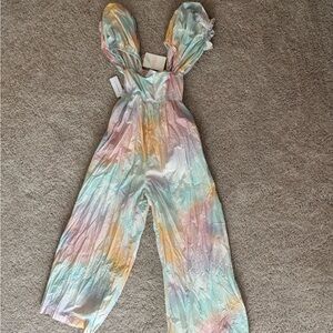 Selkie Pastel Tie-Dye Jumpsuit